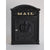 E6 Victorian Mailboxes Mailboxes Ecco Satin Black Locking 