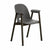 Emeco Alfi Armchair Chairs Emeco DARK GREY DARK WOOD 