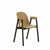 Emeco Alfi Armchair Chairs Emeco SAND DARK WOOD 