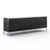 Florence Knoll Credenza - 4 Position with Cabinets storage Knoll Polished Chrome Ebonized Oak Arabescato Satin