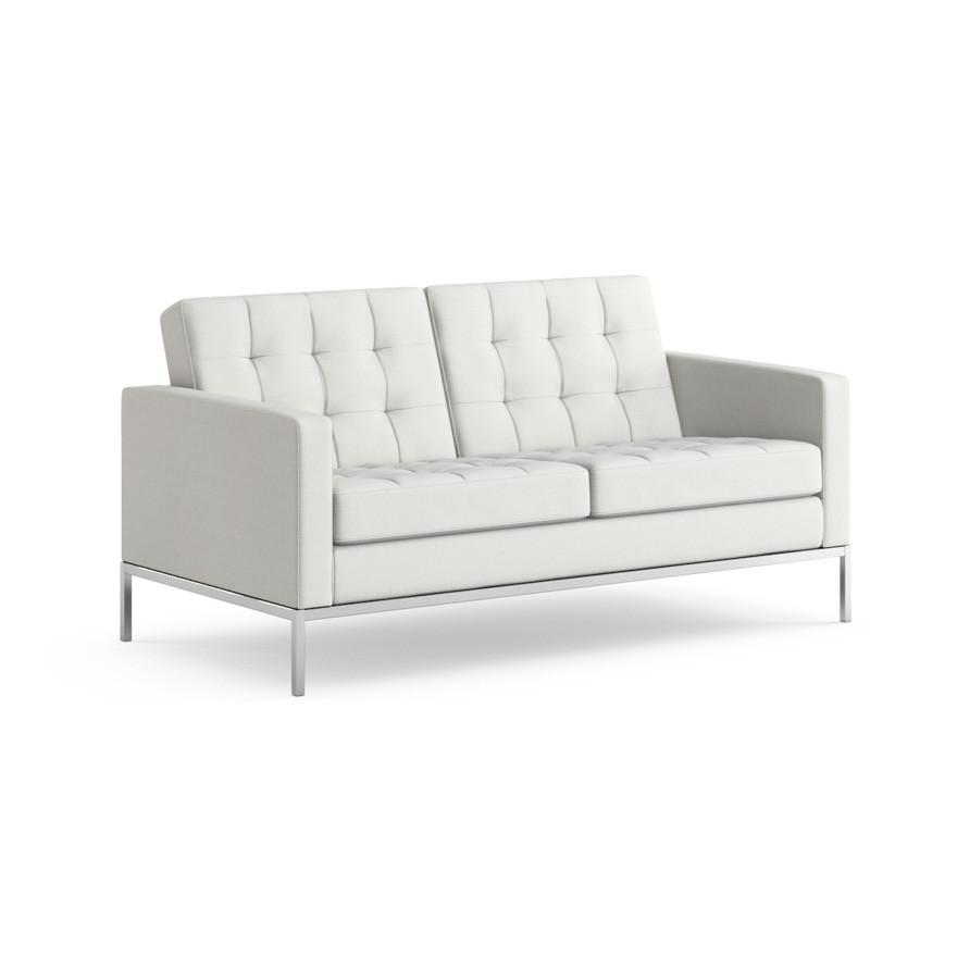 Florence Knoll Settee Sofa Knoll Haze - Ash 
