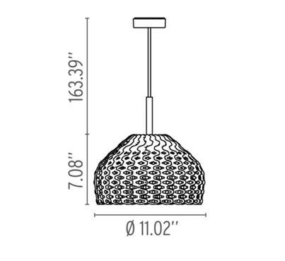 Tatou S1 Pendant Light hanging lamps Flos 
