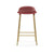 Form Bar/Counter Stool Stools Normann Copenhagen Counter Height: 25.5" Red Brass +$105.00