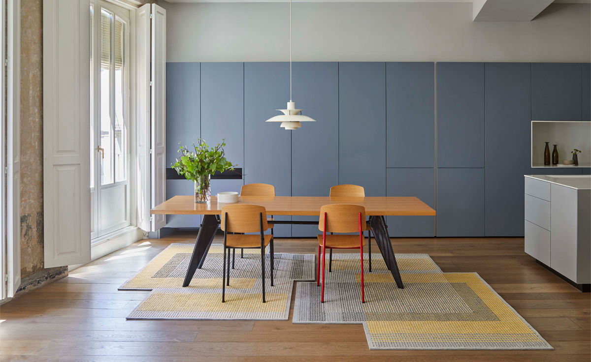 Canevas Geo Rug Rug Gan 