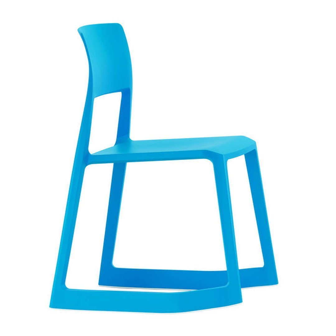 Tip Ton Chair Side/Dining Vitra Glacier Blue 