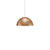 Sonora Glass Pendant Light Floor Lamps Oluce Gold 19.7" 