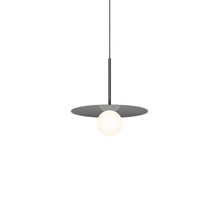 Bola Disc Pendant ceiling lights Pablo Gun Metal 12" 