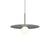 Bola Disc Pendant ceiling lights Pablo Gun Metal 18" 