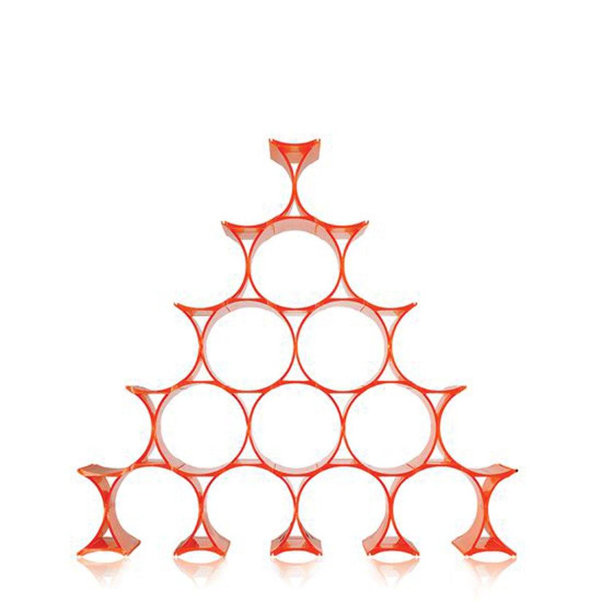 Infinity Bottle Holder wine/bar Kartell Orange 