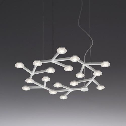 Led Net Circle Suspension hanging lamps Artemide 