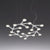 Led Net Circle Suspension hanging lamps Artemide 