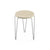 Florence Knoll Hairpin Stacking Table table Knoll Light Ash chrome base 