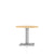 Everywhere Round Table Dining Tables herman miller 36-inch Diameter Natural Maple Laminate Metallic Silver