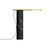 T.O Table Lamp Table Lamps Pablo Black Marquina Marble Brass 
