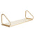 Wall Shelf 112 storage Artek 112B (9.8"d) - Natural Lacquered 