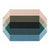 Diamond Rug Rug Gan Nude-Petrol 6’7" x 8’6" 