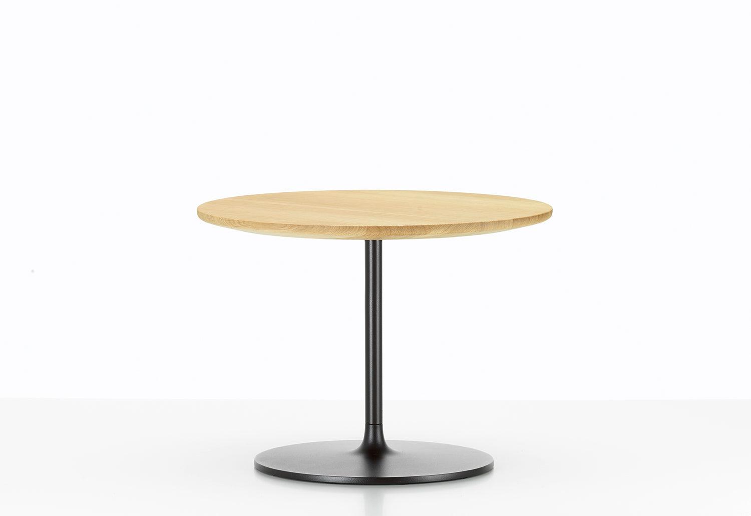 Occasional Low Table side/end table Vitra Height 13.8 natural oak solid wood, oiled 