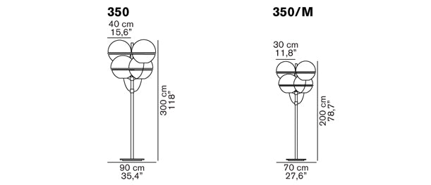 Lyndon Outdoor Floor Lamp 350 Floor Lamps Oluce 