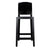 One More Please Stool bar seating Kartell Solid Black Counter Stool-39.4" 