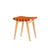 Kids Risom Sitting Stool kids Knoll Orange 