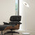Circa LED Floor Lamp Floor Lamps Pablo Graphite 