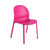 Olivares Aluminum Stacking Chair Side/Dining Knoll Plum 