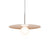 Bola Disc Pendant ceiling lights Pablo Rose Gold 22" 