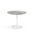 Saarinen 35" Round Dining Table Dining Tables Knoll White Grey marble, Satin finish 