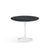 Saarinen 35" Round Dining Table Dining Tables Knoll White Nero Marquina marble, Satin finish 
