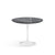 Saarinen 35" Round Dining Table Dining Tables Knoll White Grigio Marquina marble, Satin finish 