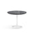 Saarinen 35" Round Dining Table Dining Tables Knoll White Grigio Marquina marble, Shiny finish 