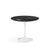 Saarinen 35" Round Dining Table Dining Tables Knoll White Portoro marble, Shiny finish 