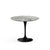 Saarinen 35" Round Dining Table Dining Tables Knoll Black Grey marble, Satin finish 
