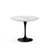 Saarinen 35" Round Dining Table Dining Tables Knoll Black Calacatta marble, Shiny finish 