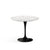 Saarinen 35" Round Dining Table Dining Tables Knoll Black Calacatta marble, Satin finish 