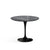 Saarinen 35" Round Dining Table Dining Tables Knoll Black Grigio Marquina marble, Satin finish 