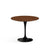 Saarinen 35" Round Dining Table Dining Tables Knoll Black Light Walnut 