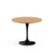 Saarinen 35" Round Dining Table Dining Tables Knoll Black Light Oak 
