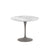 Saarinen 35" Round Dining Table Dining Tables Knoll Grey Carrara marble, Shiny finish 