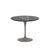 Saarinen 35" Round Dining Table Dining Tables Knoll Grey Grigio Marquina marble, Shiny finish 