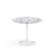 Saarinen 35" Round Dining Table Dining Tables Knoll White Arabescato marble, Satin finish 