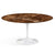 Saarinen 60" Round Dining Table Dining Tables Knoll White Espresso marble, Shiny finish 