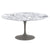 Saarinen 60" Round Dining Table Dining Tables Knoll Grey Arabescato Satin Coated Marble 