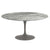 Saarinen 60" Round Dining Table Dining Tables Knoll Grey Grey Satin Coated Marble 