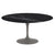 Saarinen 60" Round Dining Table Dining Tables Knoll Grey Nero Marquina Coated Marble 