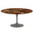 Saarinen 60" Round Dining Table Dining Tables Knoll Grey Espresso marble, Shiny finish 