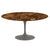 Saarinen 60" Round Dining Table Dining Tables Knoll Grey Espresso marble, Satin finish 