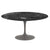 Saarinen 60" Round Dining Table Dining Tables Knoll Grey Portoro marble, Satin finish 