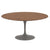 Saarinen 60" Round Dining Table Dining Tables Knoll Grey Light Walnut Veneer 