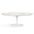 Saarinen 78" Oval Dining Table Medium Dining Tables Knoll White Calacatta marble, Shiny finish 
